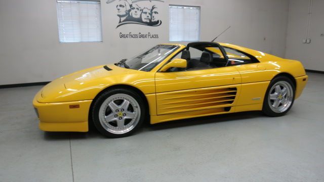 "adreline rush" !!!..1992 ferrari 348 ts "giallo fly yellow" / black leather !!!