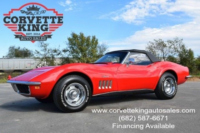 1969 chevrolet corvette convertible **matching num