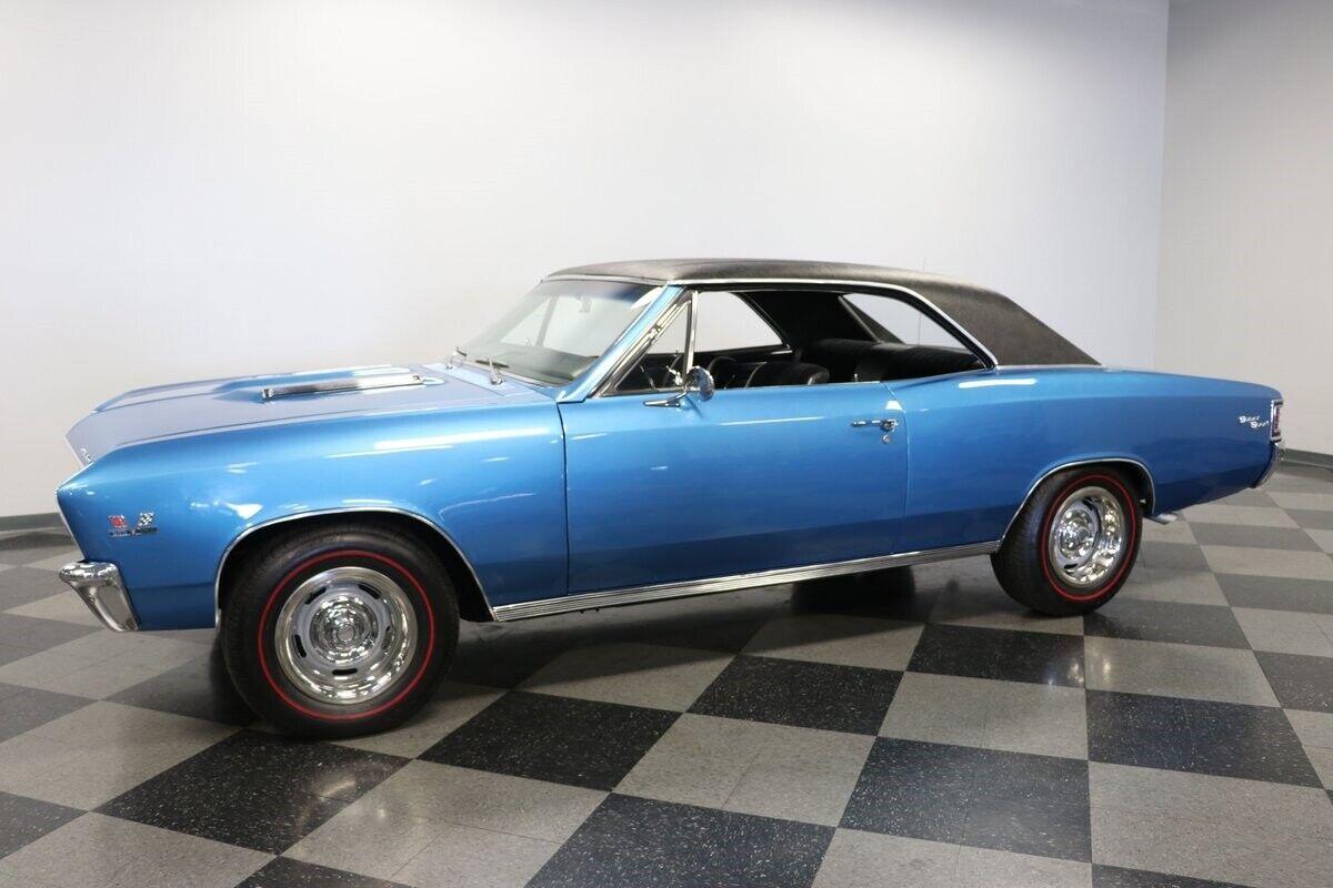 1967 chevrolet chevelle ss 454 tribute marina blue 82935 miles