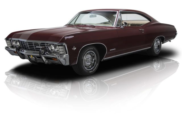 body off restored impala ss 327 v8 th400 3 speed automatic ps factory a/c pb