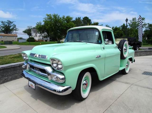 1959 gmc 100 / 101 task force pick up frame off restored investment grade