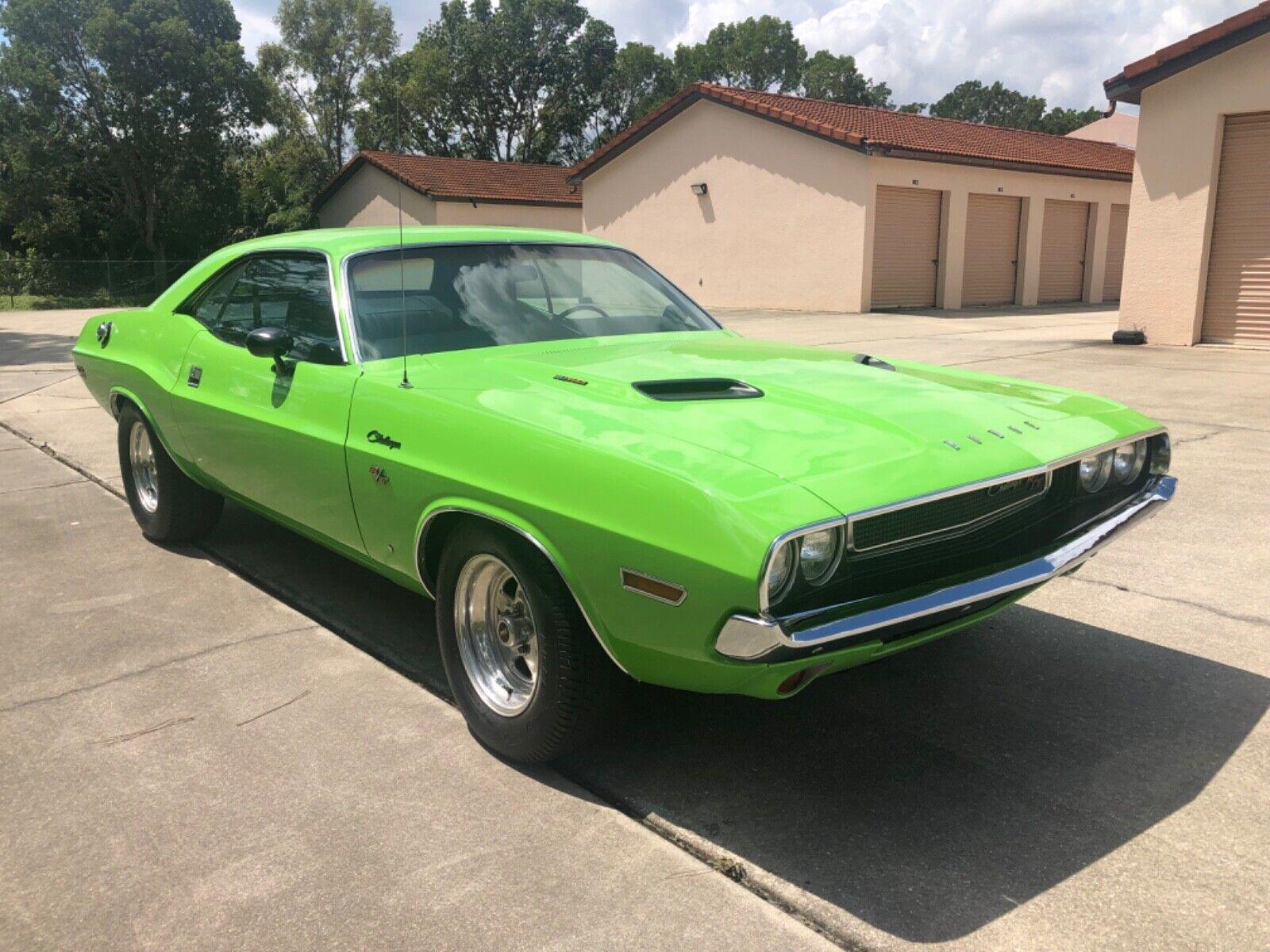 1970 dodge challenger sublime green 101873 miles