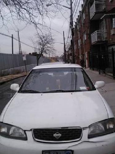 2002 nissan sentra gxe - while -auto - 10860 miles in elmhurst, ny
