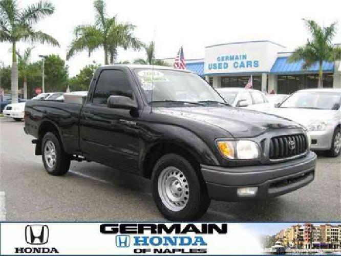used 2004 toyota tacoma truck, 85,150 miles in naples, fl