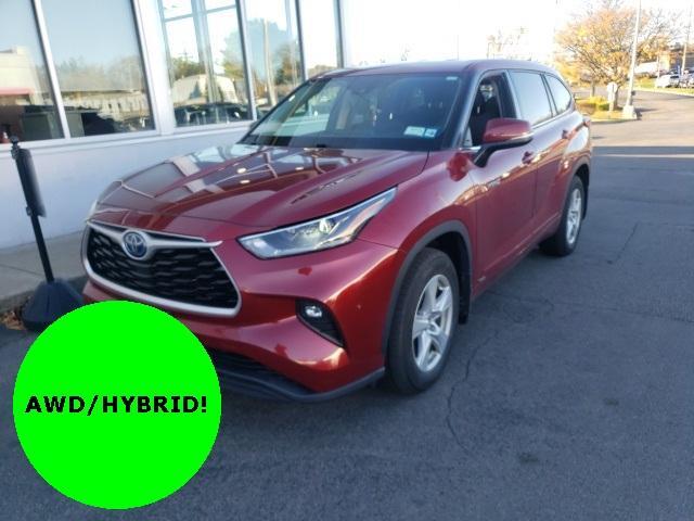 2021 toyota highlander hybrid le