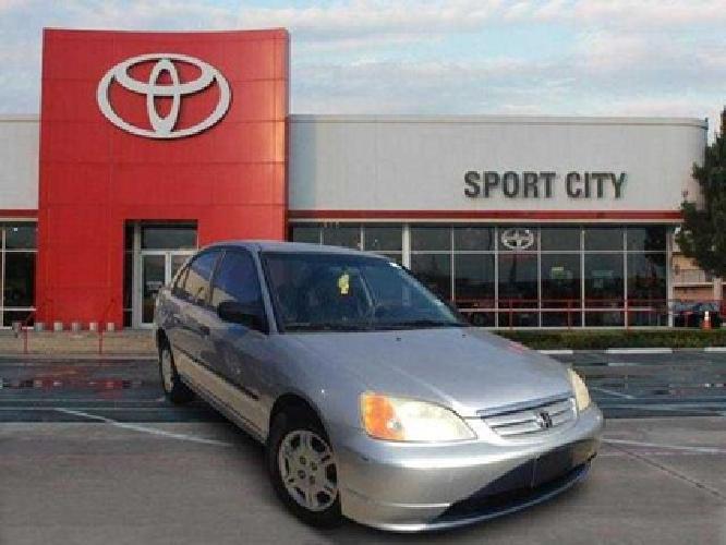 2001 honda civic dx in dallas, tx