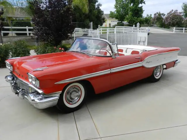 1958 pontiac chieftain convertible, gorgeous!