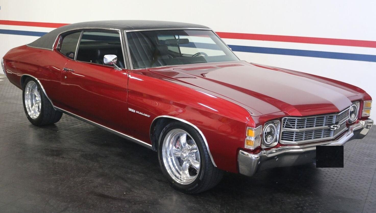 1971 chevrolet chevelle 496 cid engine turbo 400 trans 7360 miles