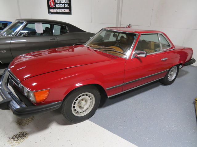 1978 mercedes 450 sl convertible/ hardtop 70,000 original miles w/original paint
