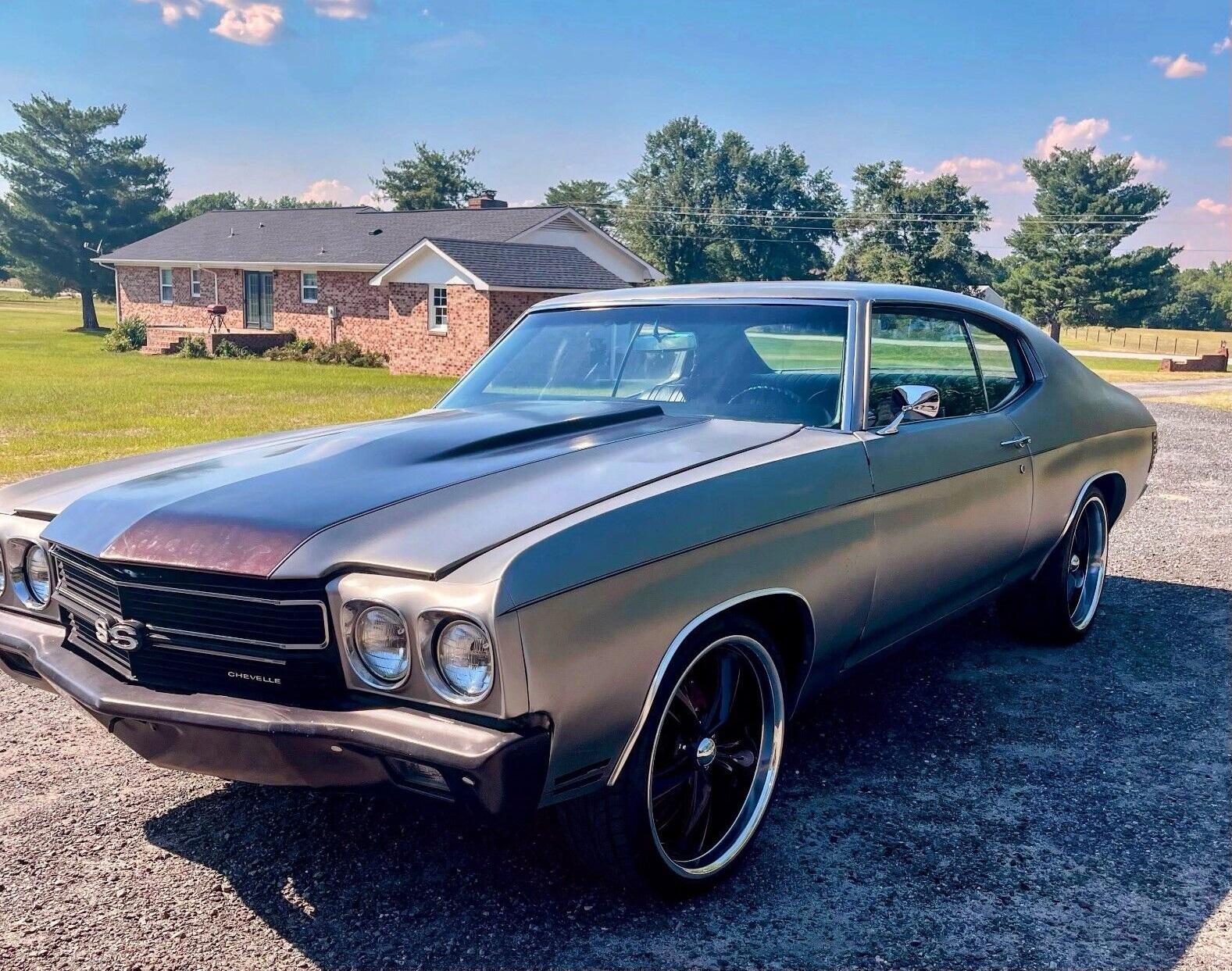 1970 chevrolet chevelle 454 big block manual silver ignition system redone