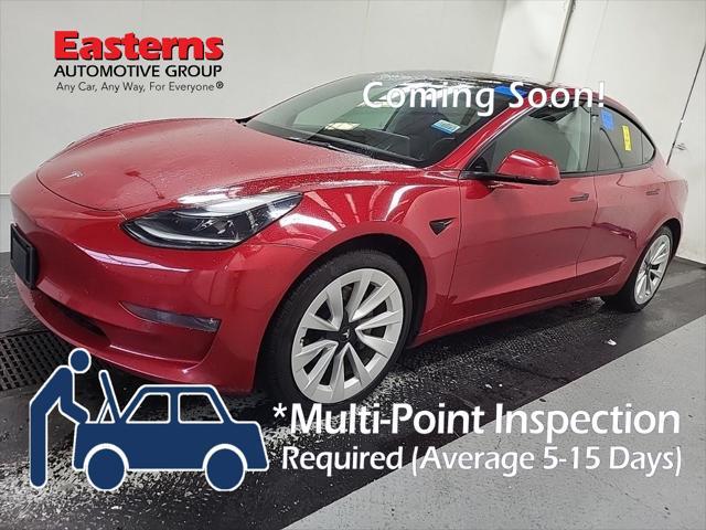2022 tesla model 3 long range