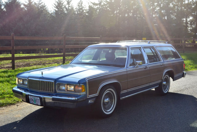 1988 mercury colony park ls station wagon (like country squire) only 75k miles