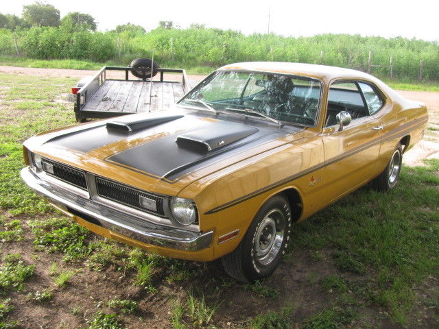 1971 dodge demon hp 340 auto, ac, disc brakes,dyno sheet,paper work, clean drive