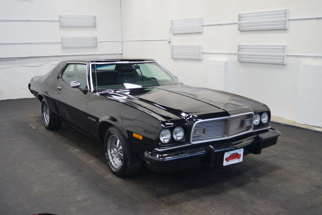1973 black runs drives body inter vgood 351v8 3 spd auto!