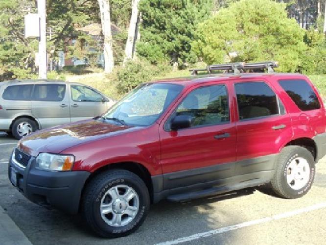 obo 2003 red ford escape xlt, 4x4 for sale in san francisco, ca