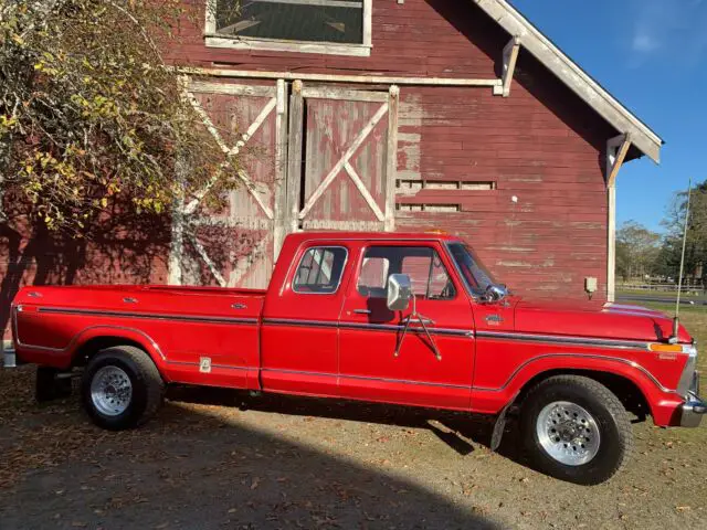 1977 ford f-350 xlt ranger camper-special 460 v8 loaded rust free 95k. mi clean!