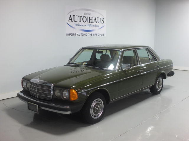 1980 mercedes 240d diesel - looks/runs/drives good! records! no reserve!