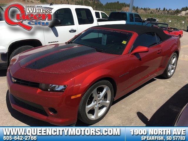 2015 chevrolet camaro lt lt 2dr convertible w/1lt for sale in spearfish, south dakota