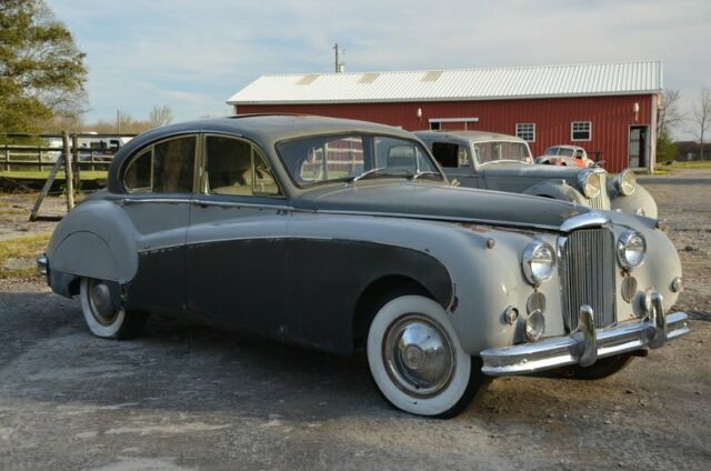 barn find jaguar mkviii with sunroof for restoration