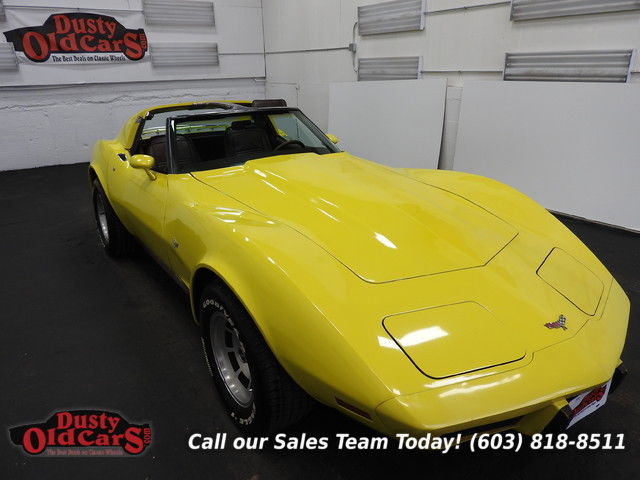 1977 yellow runs drives body int vgood 350v8 4 spd manual!