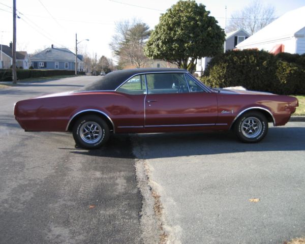 67 olds. cutlass-s---two door hard-top