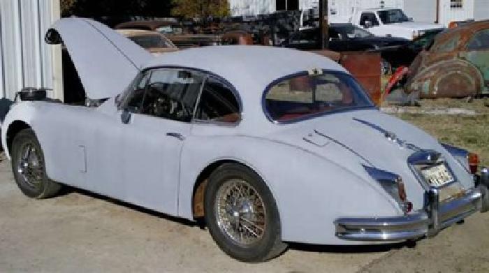 1960 gray jaguar xk150 in astoria, ny