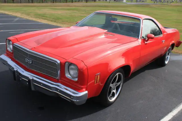 1974 red el camino nice driver 454cid factory great condition good value
