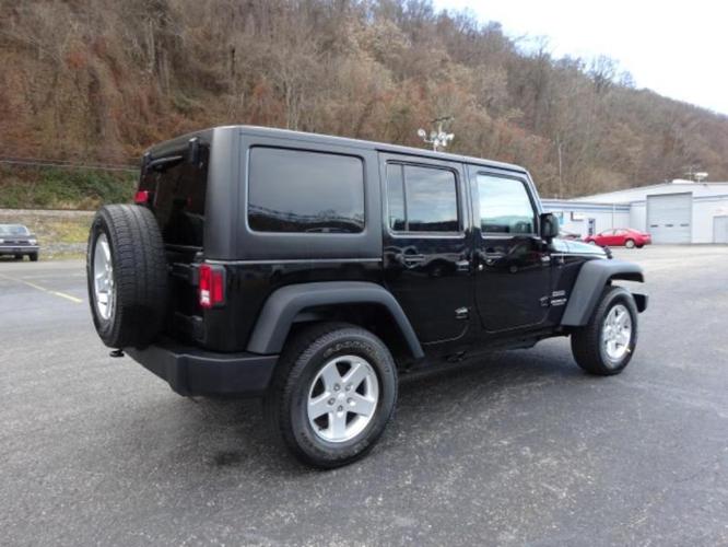 2015 jeep wrangler unlimited sport 4x4 sport 4dr suv for sale in charleston, west virginia