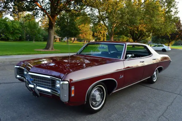 gorgeous 1 owner 74k actual mile survivor 1969 chevrolet impala hardtop nice !!