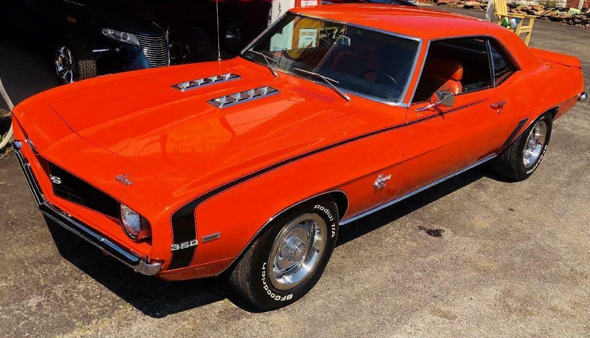 1969 chevrolet camaro 2dr coupe built 350 v8 automatic 73329 miles
