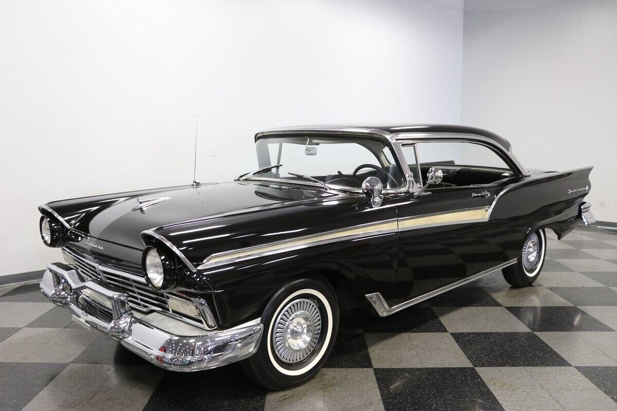1957 ford fairlane 500 hardtop automatic 2 door 76718 miles
