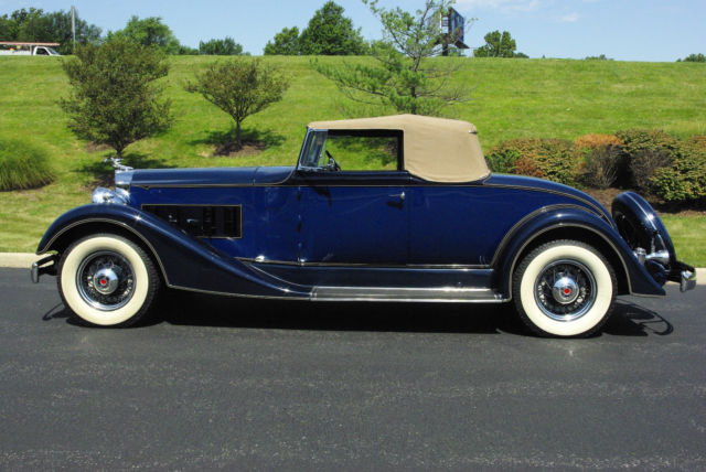 1934 packard 1101 convertible coupe