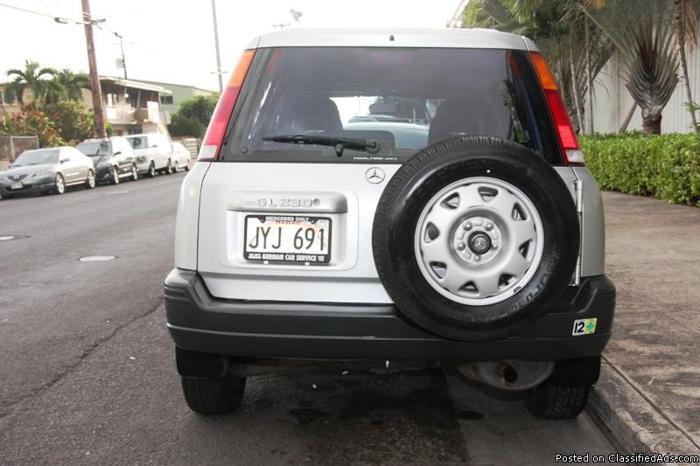 1999 honda cr-v lx 4wd with mercedes for sale in honolulu, hawaii