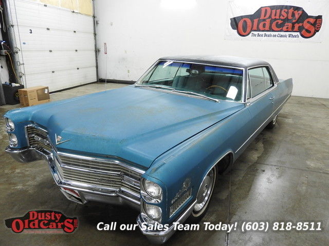 1966 blue runs drives body int good 429v8 auto!