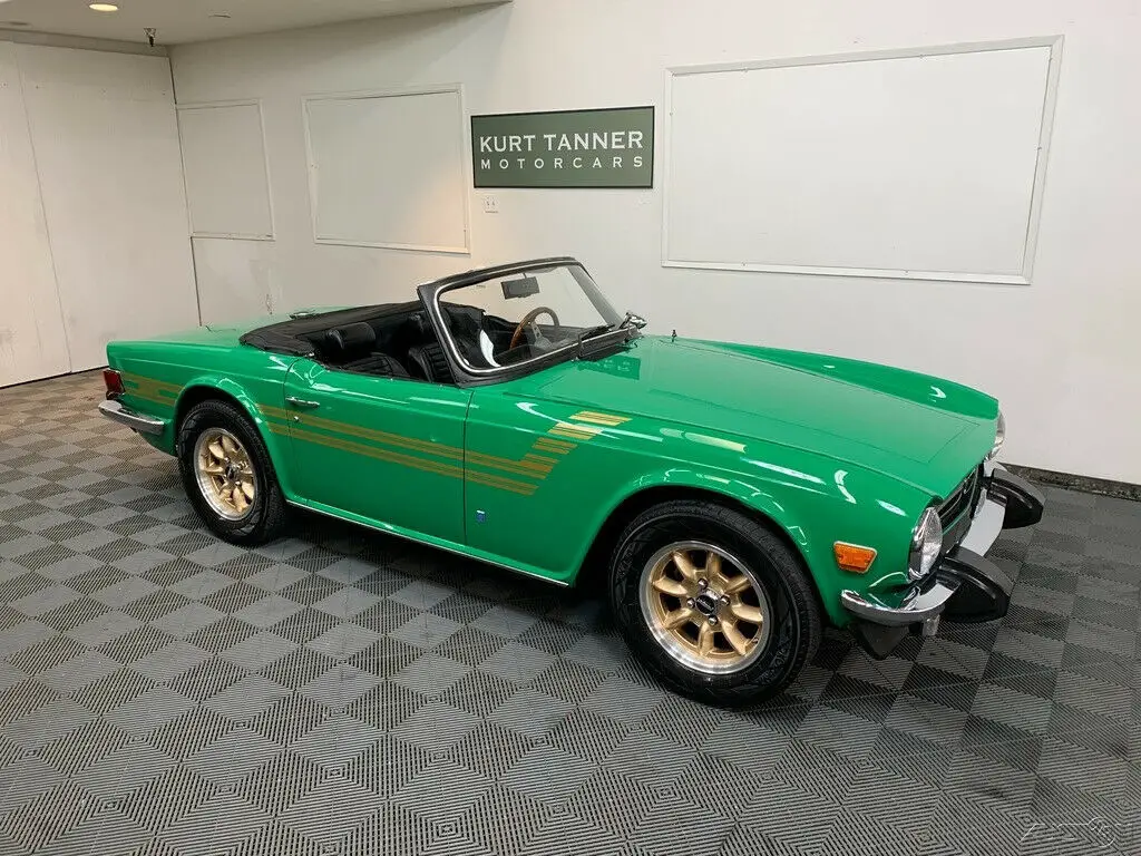 1975 triumph tr6. overdrive. panasport alloys. excellent older restoration