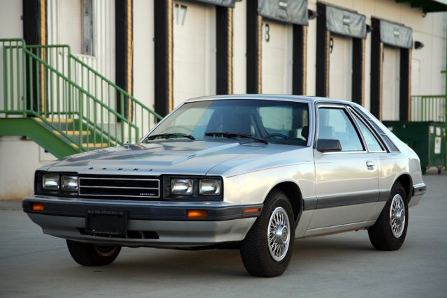 1986 mercury capri gs v6 only 34k miles, one owner, original condition, survivor