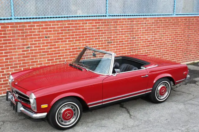 1968 mercedes-benz 280sl: a fantastically-documented and very original 4-speed