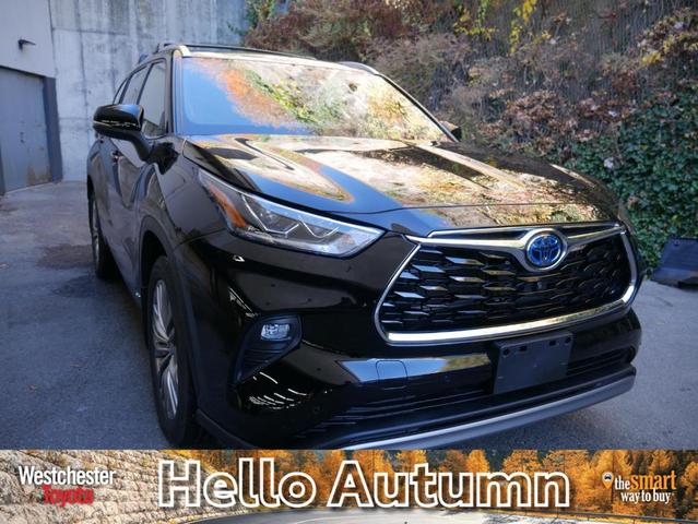 2022 toyota highlander hybrid platinum