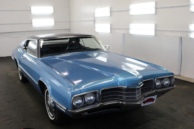 1971 blue runs drives body inter vgood 429v8 tjet 3 spd auto!