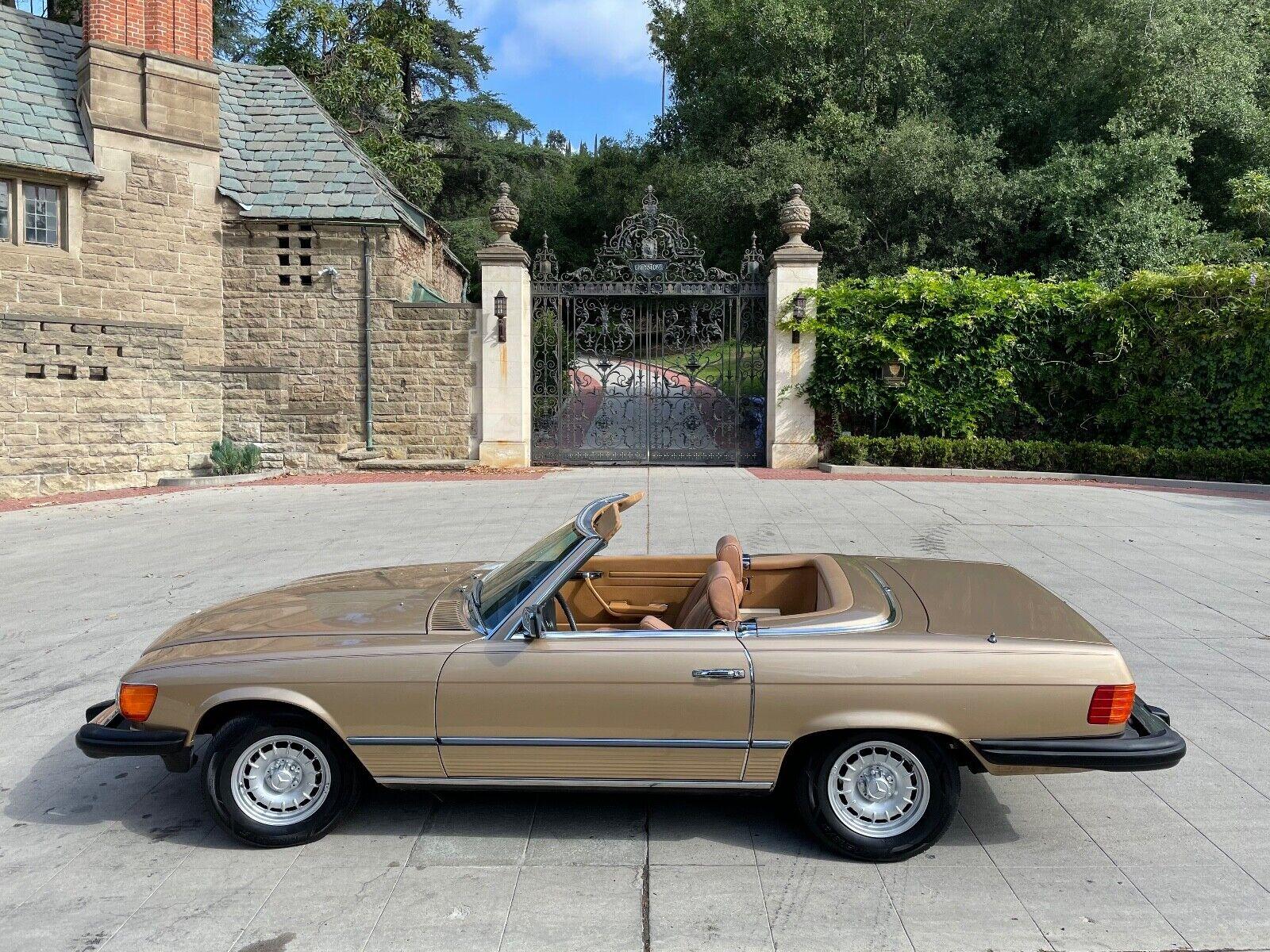1980 mercedes benz sl class convertible clean title