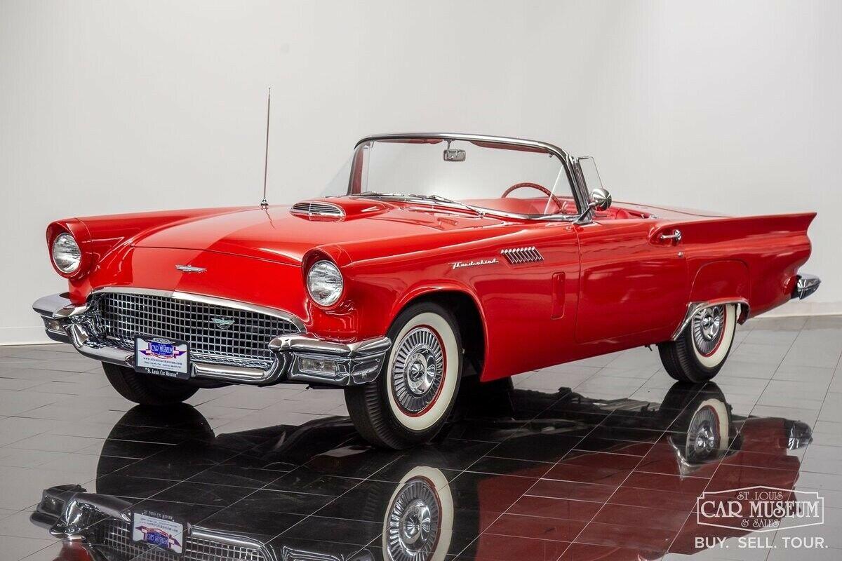 1957 ford thunderbird e-code 312ci v8 convertible