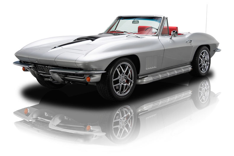 corvette sting ray roadster pro touring efi ls2 v8 tko500 5 speed a/c ps