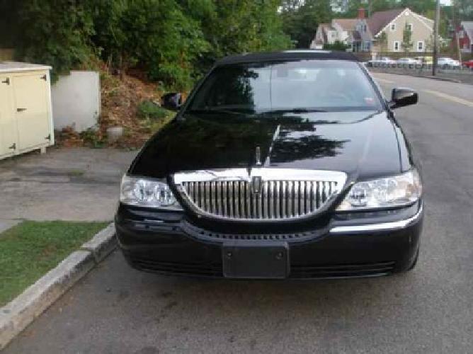 2003 lincoln town car 4dr sdn signature black, 52,882 mi in harrison, ny