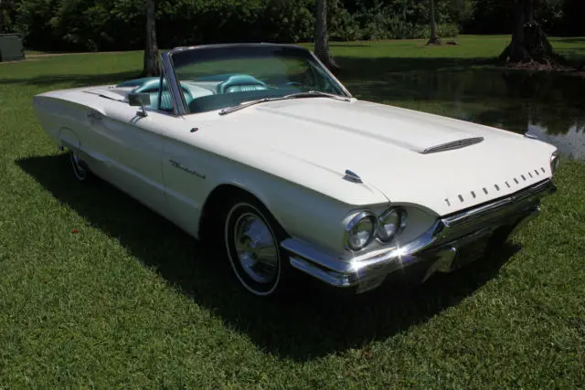 1964 ford thunderbird convertible/roadster "california, a/c, 49,374 miles"