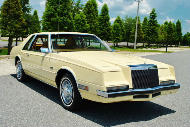 1981 chrysler imperial beautiful luxury coupe loaded with options cold a/c mint