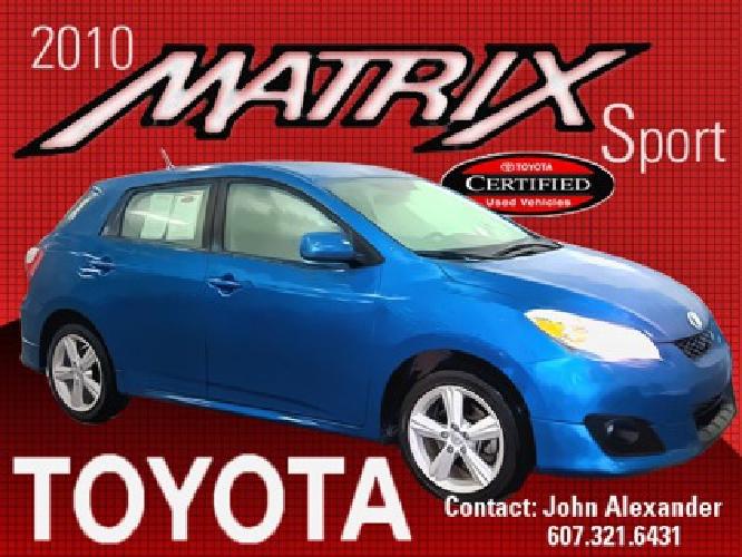 obo 2010 toyota matrix s hatchback in vestal, ny