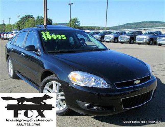 used 2012 chevrolet impala 4dr sdn ltz sedan, 12,600 miles in painted post, ny