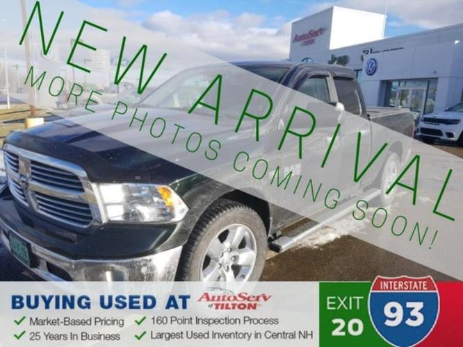 2016 ram ram pickup 1500 slt 4x4 slt 4dr quad cab 6.3 ft. sb pickup for sale in northfield, new hampshire