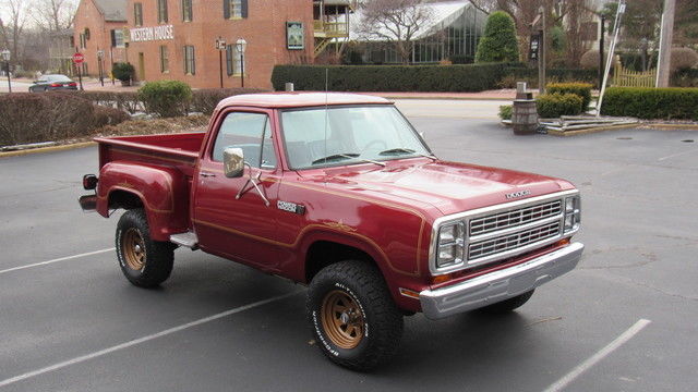 1979 dodge power wagon warlock ii 4x4 318 v8 auto runs & drives excellent mopar