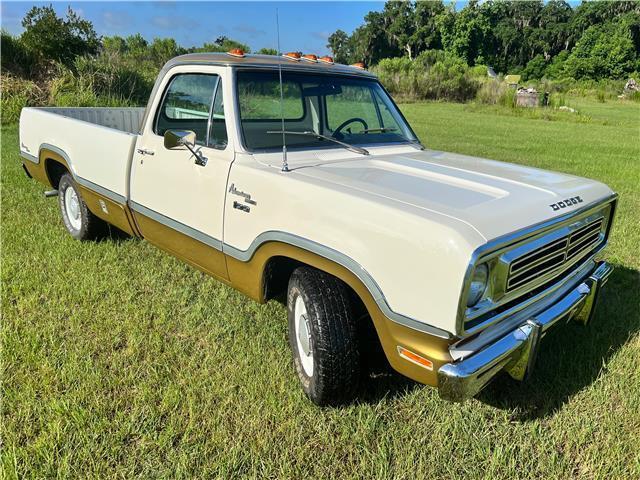 1972 dodge d100 pickup chrome 318ci adventurer sport package